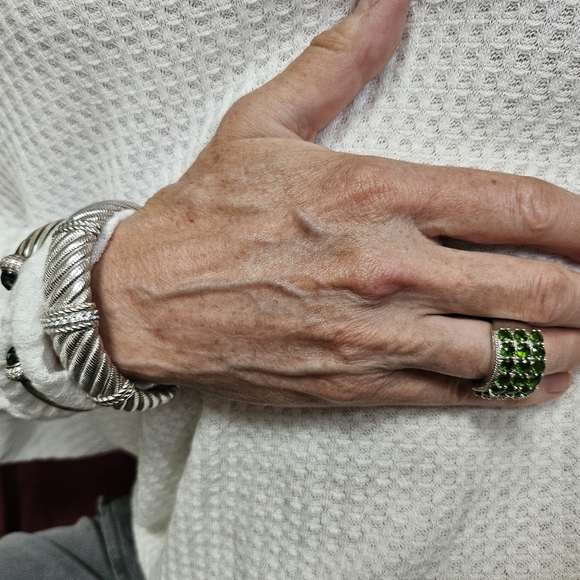 Russian Emerald ring - Picture 9 of 9